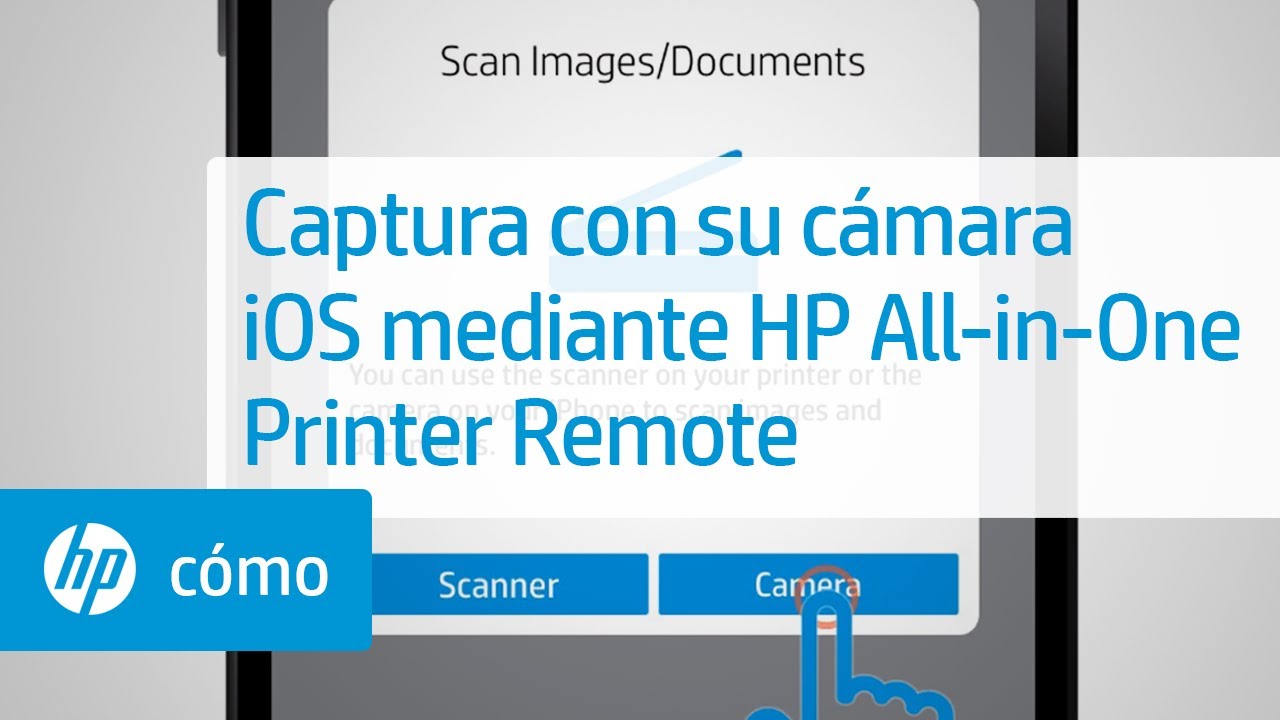 Captura con su cámara iOS mediante HP All-in-One Printer Remote | HP Printers | HP