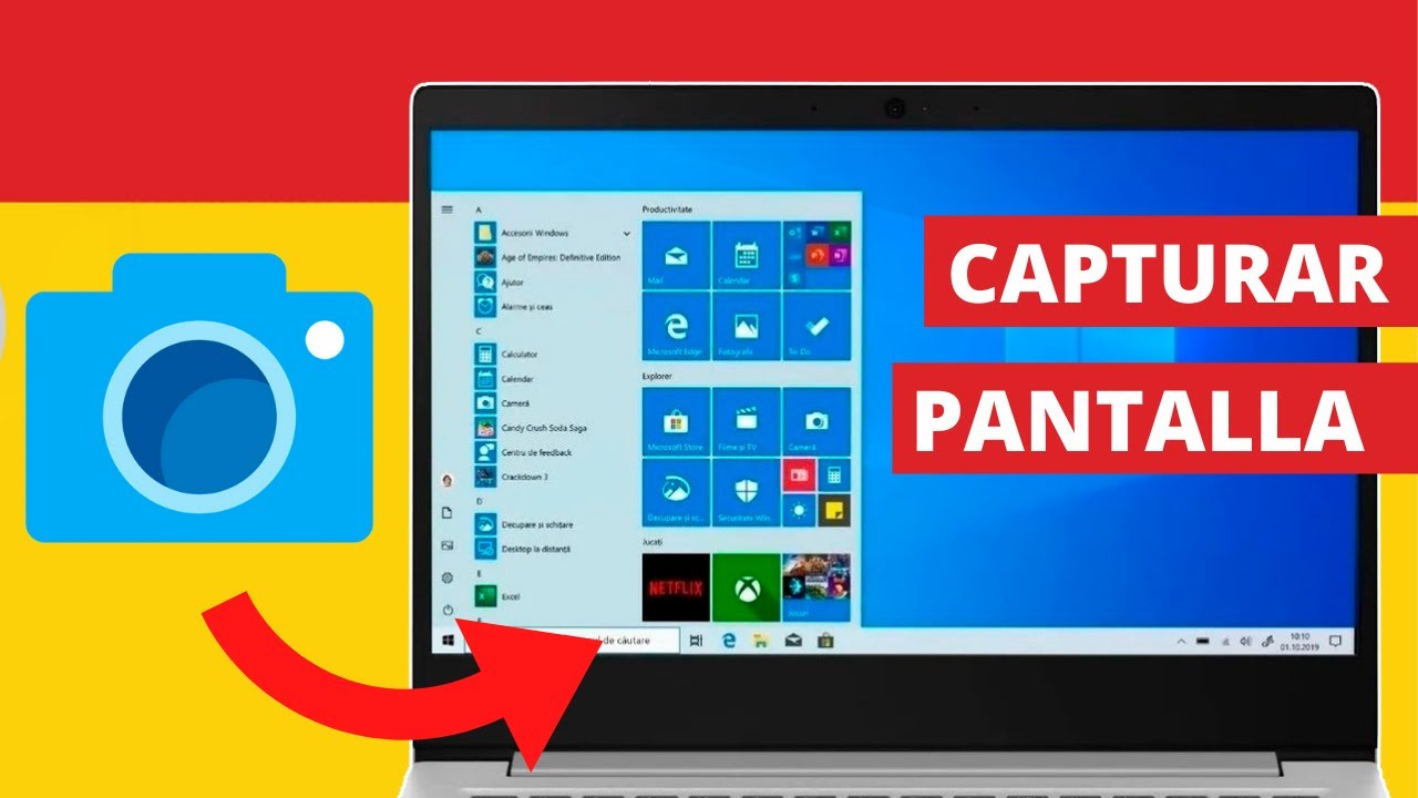 ✅ Cómo CAPTURAR PANTALLA en Windows 10 👉 FACIL Y RÁPIDO