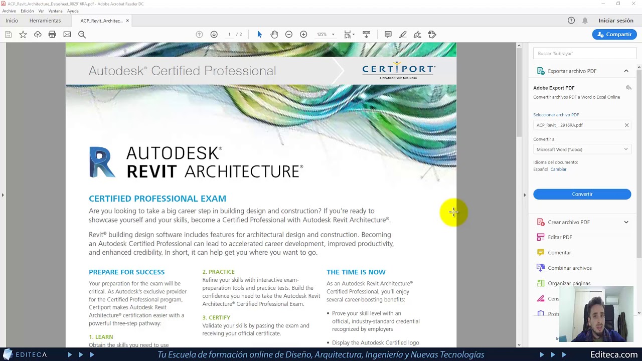 ¿Cómo conseguir la Certificación Autodesk Revit Oficial? Trucos y consejos para lograrlo.