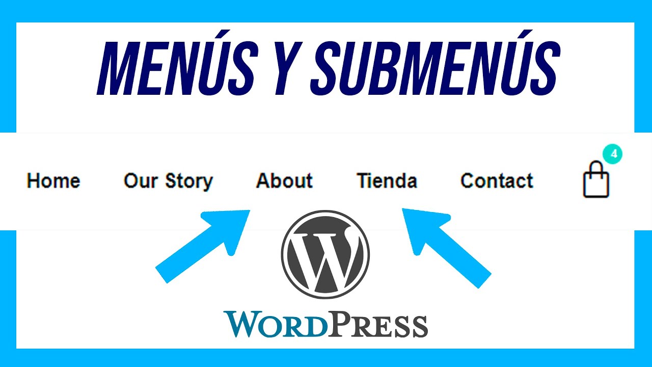 ✔️ Cómo crear MENÚS y SUBMENÚS en Wordpress 2022 (Paso x paso) 😀