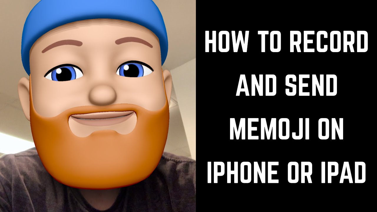 Cómo grabar y enviar Memoji en iPhone o iPad