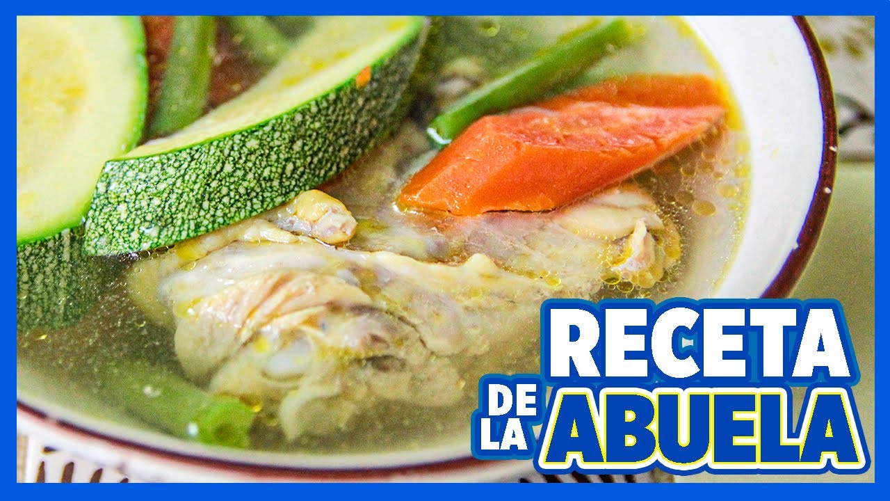 🐣 Como hacer CALDO de POLLO con verduras estilo Rosy //Recetas con POLLO