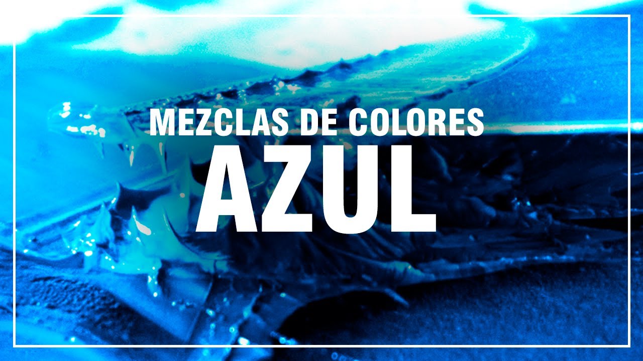 COMO HACER EL COLOR AZUL 🔵[Azul oscuro, Azul Añil, Azul Cielo, Azul Marino]
