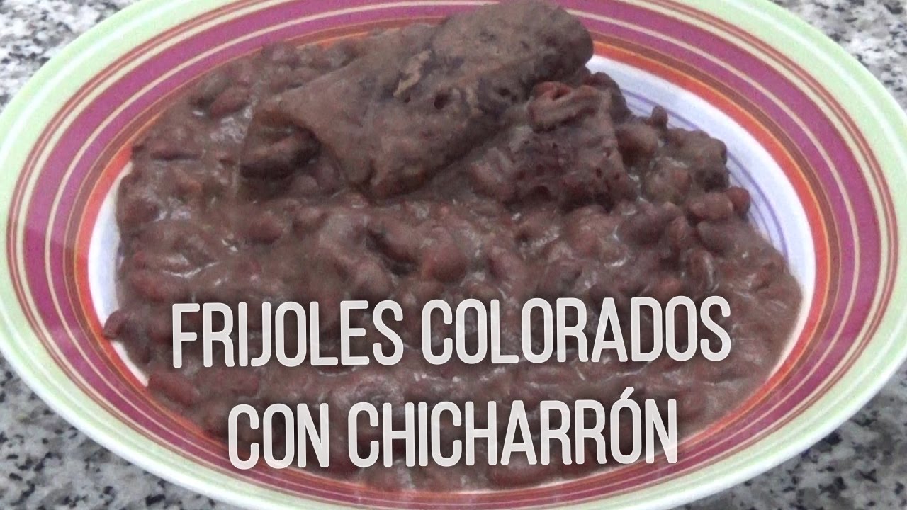 Cómo Hacer Frijoles con Chicharrón - Receta de Guatemala - Video #50