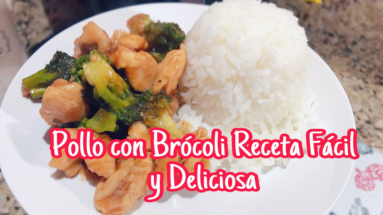 Cómo Hacer POLLO con BRÓCOLI | salsa TERIYAKI | Chicken With Broccoli | Teriyaki Sauce