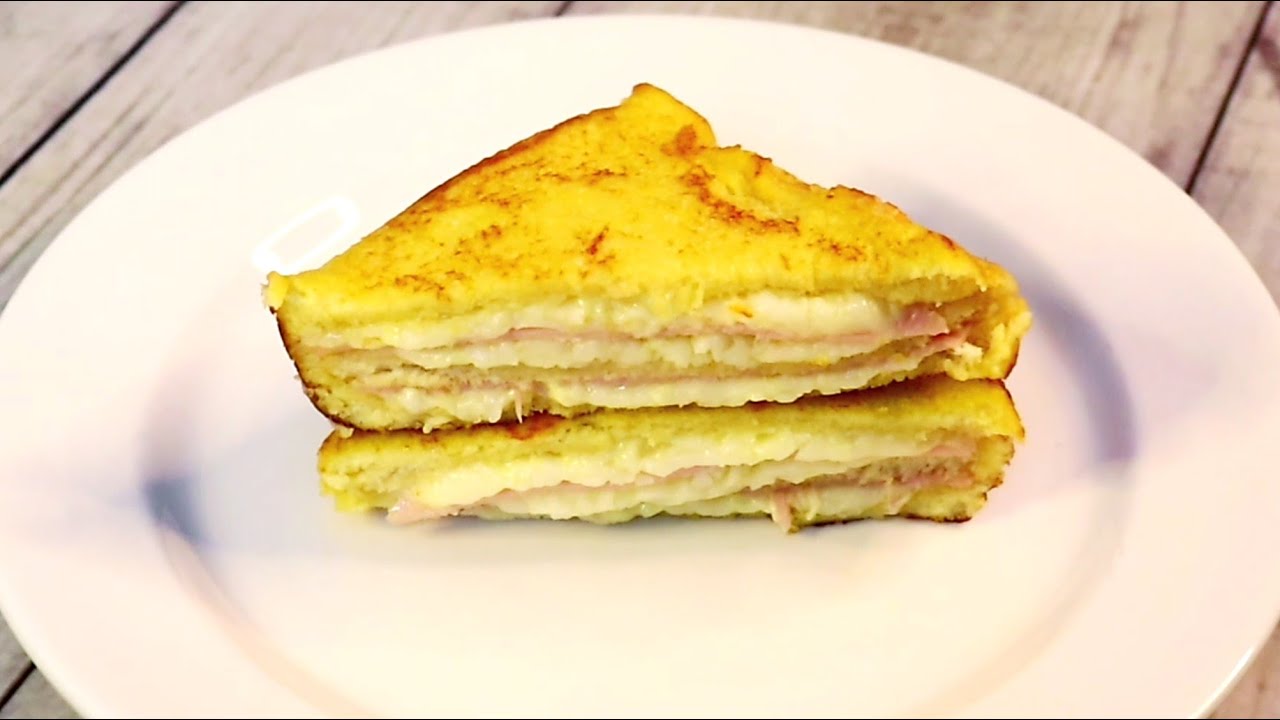 Cómo hacer un sándwich de jamón y queso en una sartén❗ 😱 Recetas Sabrosas