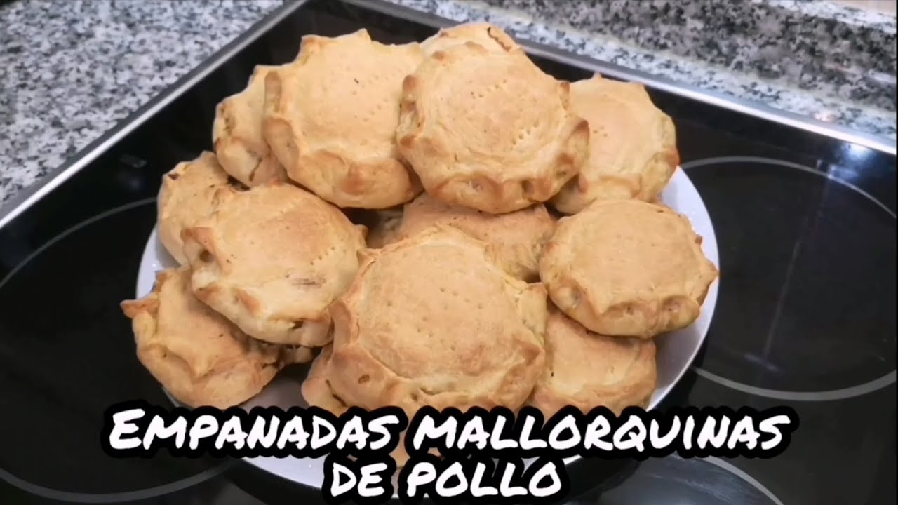 COMO PREPARAR EMPANADAS MALLORQUINAS DE POLLO Y CEBOLLA (PANADES) RECETA PASO A PASO