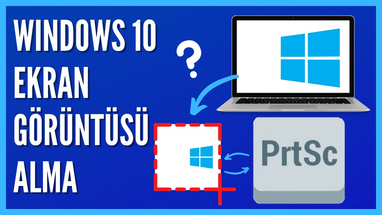 ¿Cómo tomar una captura de pantalla con la tecla Imprimir pantalla en Windows 10?