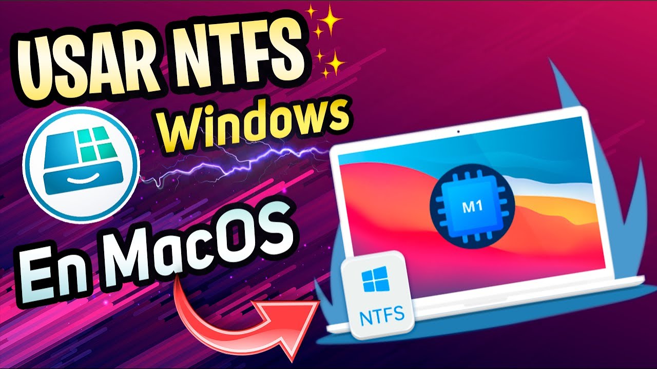 ⚡Como UTILIZAR UNIDAD NTFS de Windows en MacOS / El MEJOR METODO de COMPATIBILIDAD
