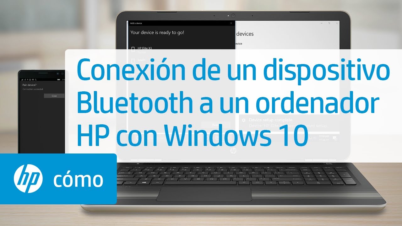 Conexión de un dispositivo Bluetooth a un ordenador HP con Windows 10 | HP Computers | @HPSupport