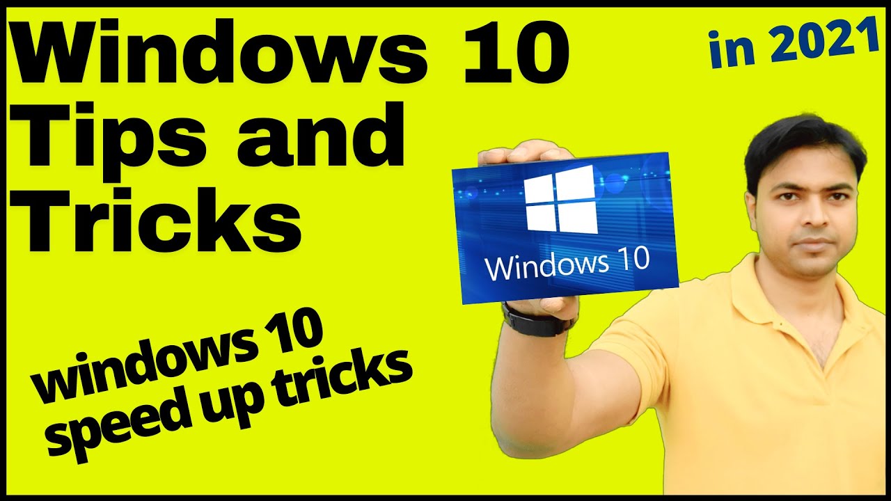 Consejos y trucos de Windows 10 | Trucos de aceleración de Windows 10