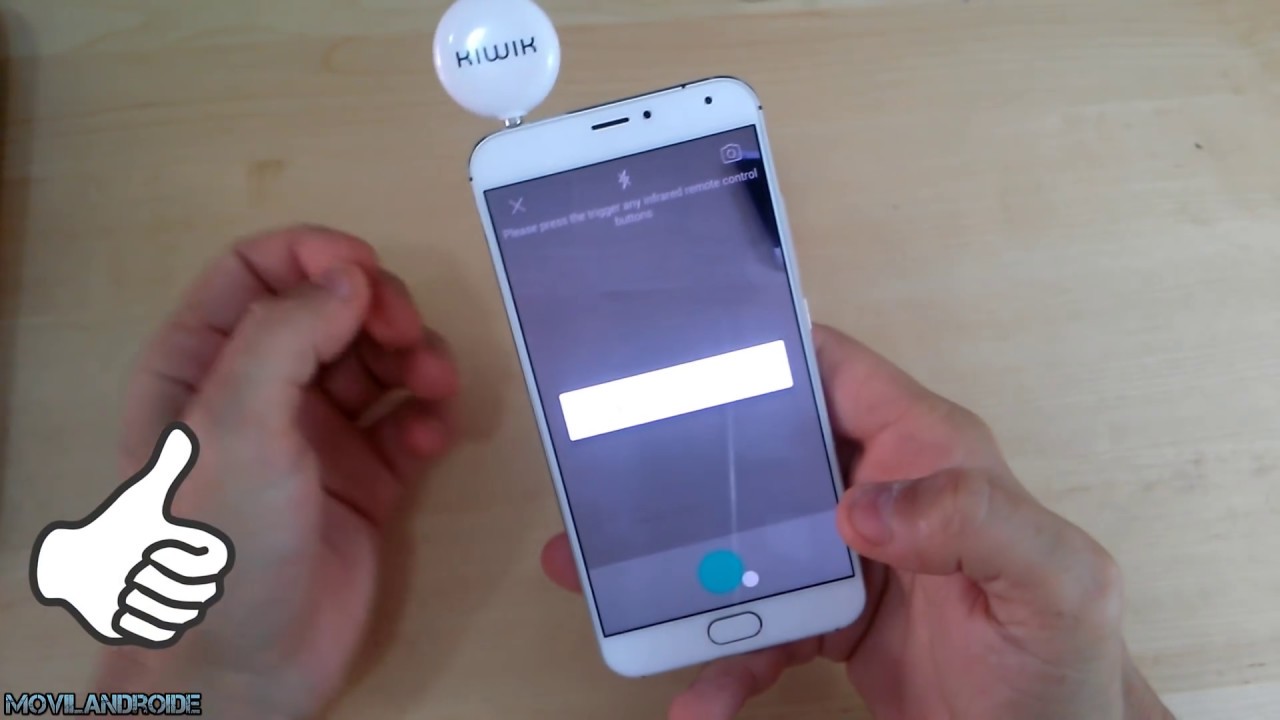 Convierte tu teléfono en Control Remoto por Infrarrojos Android Iphone