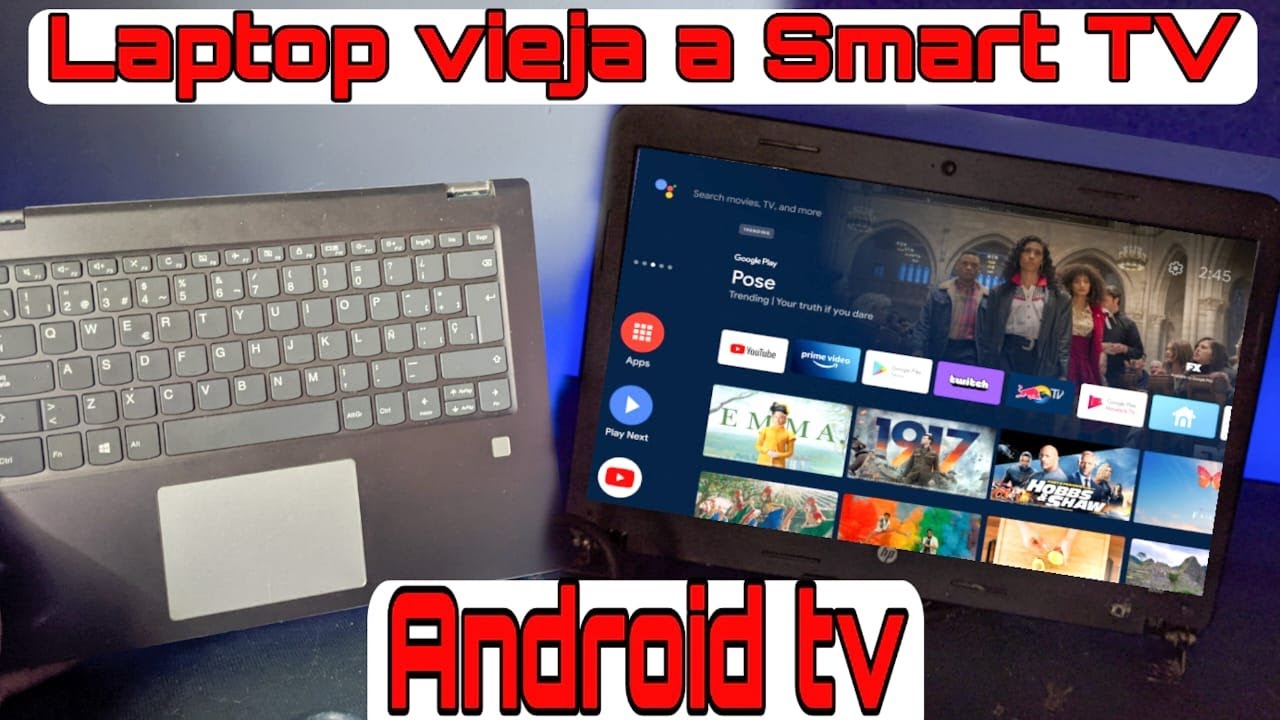 Convierte tu vieja laptop en un android tv para cualquier tv(Conviertelo a smart tv)
