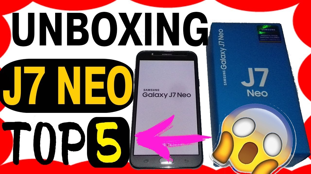 👉👉COSAS que NO SABIAS de Samsung Galaxy J7 NEO 😎 - UNBOXING en Español