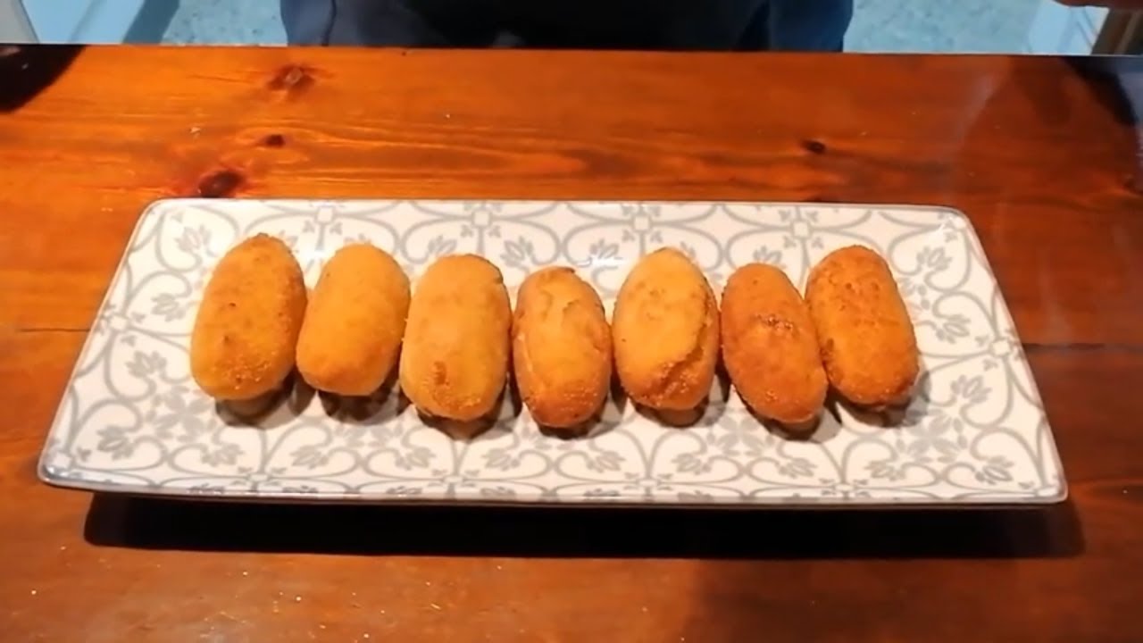 Croquetas de pollo caseras. Como hacer croquetas.💗🐔 Extra cremosas 😋 #2