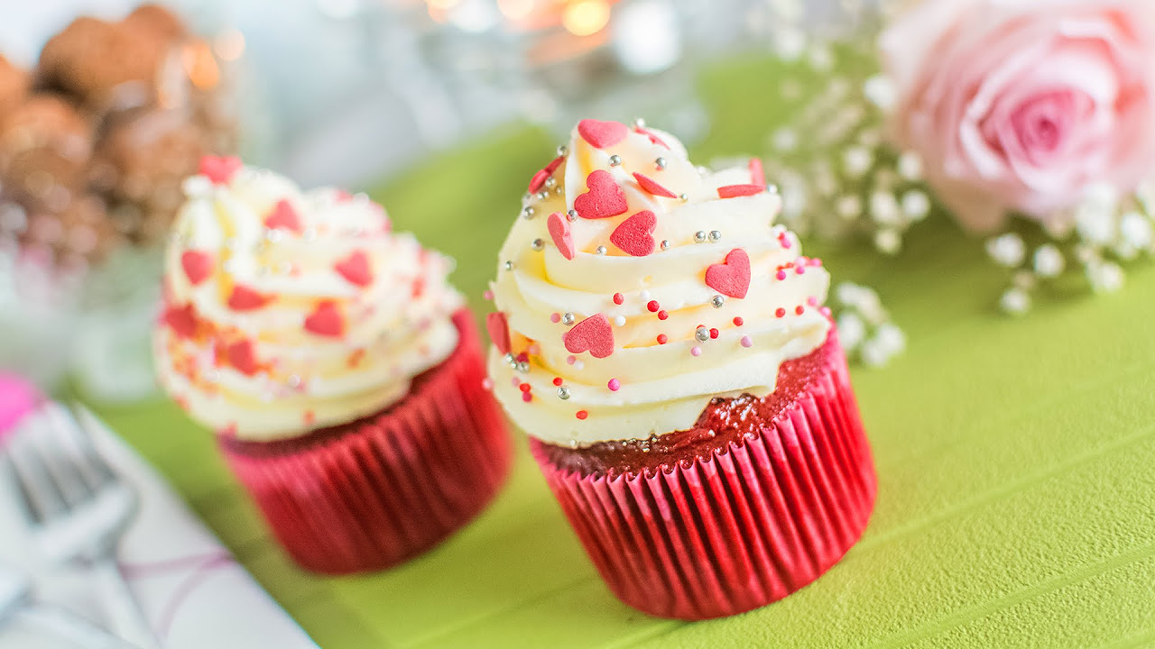 Cupcake Red Velvet - Especial San Valentín | Quiero Cupcakes!