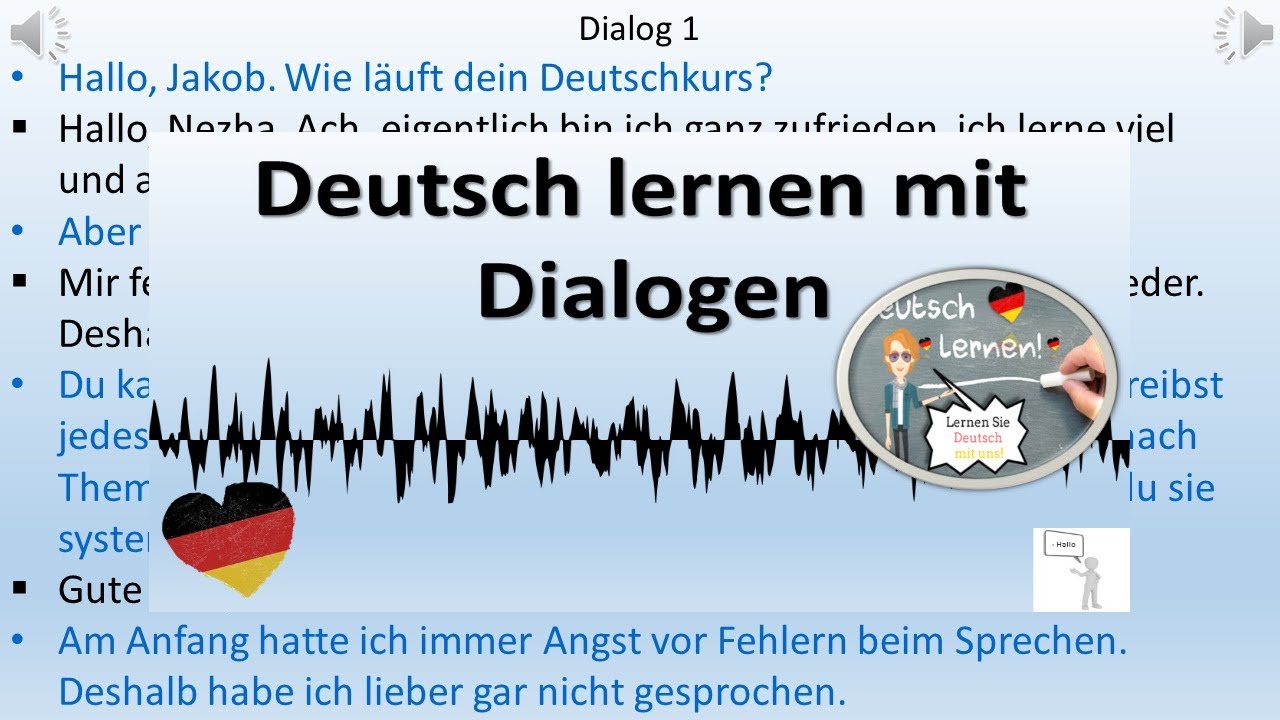 Dialoge A2 - B1. Deutsch lernen durch hören. 6