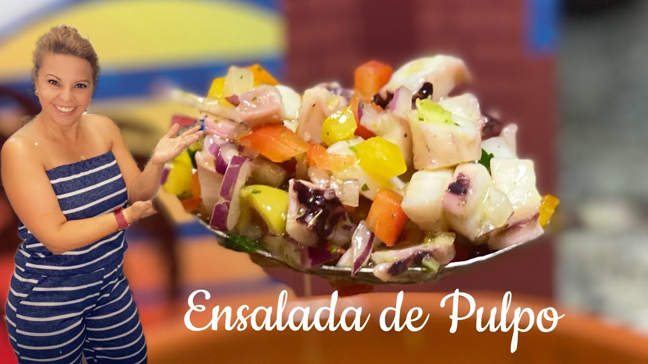 Ensalada de Pulpo / Cómo Hacer Pulpo Pre Cocinado/ Octopus Salad easy to make / Pulpo a lo Boricua