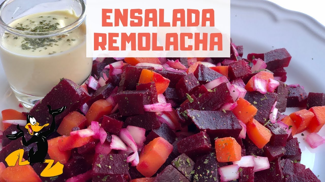 Ensalada de Remolacha con Zanahoria y Cebolla ¡RECETA CON REMOLACHA!