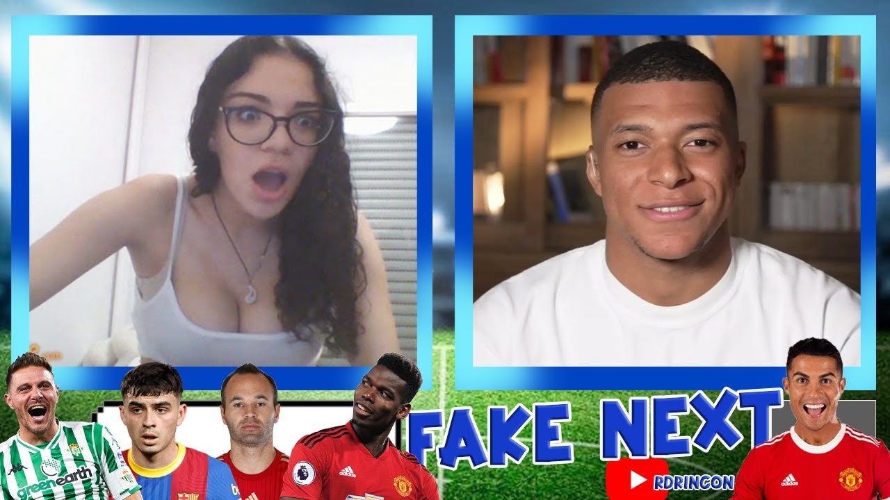FAKE NEXT con FUTBOLISTAS FAMOSOS Part 2 I Mbappé - Ronaldo - Iniesta - Pedri - Pogba - Beckan y Más