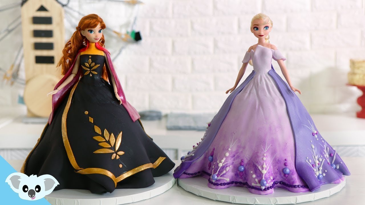 FROZEN 2 Tarta de Princesas | Increíbles Ideas Para Tartas De Elsa Y Anna | Cómo Se Hace | Koalipops