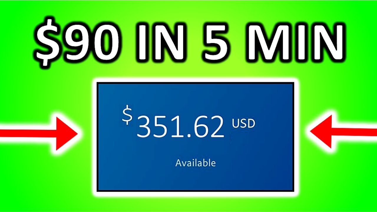 ¡Gane $ 90.00 + dinero de PayPal RÁPIDO en SOLO 5 minutos! Easy PayPal Money 2020 | Branson Tay...