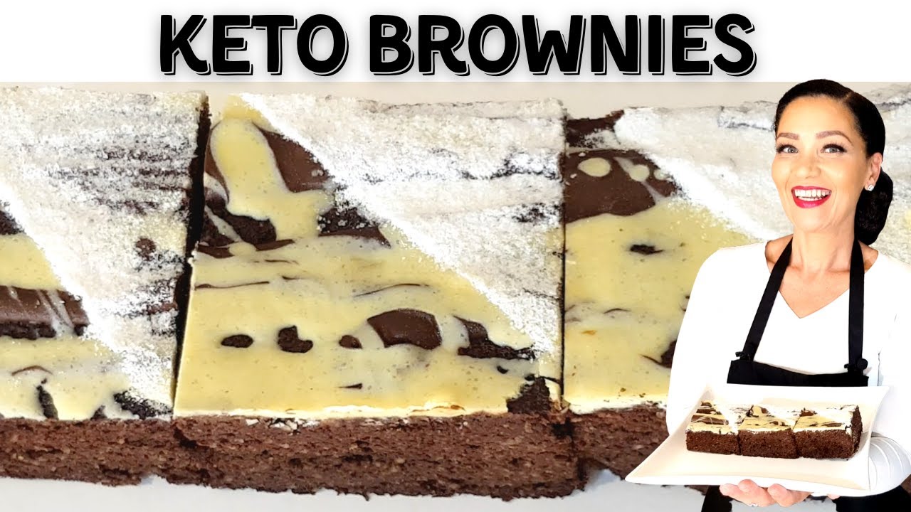 How to make perfect fudgy keto brownies | Low carb dessert recipe