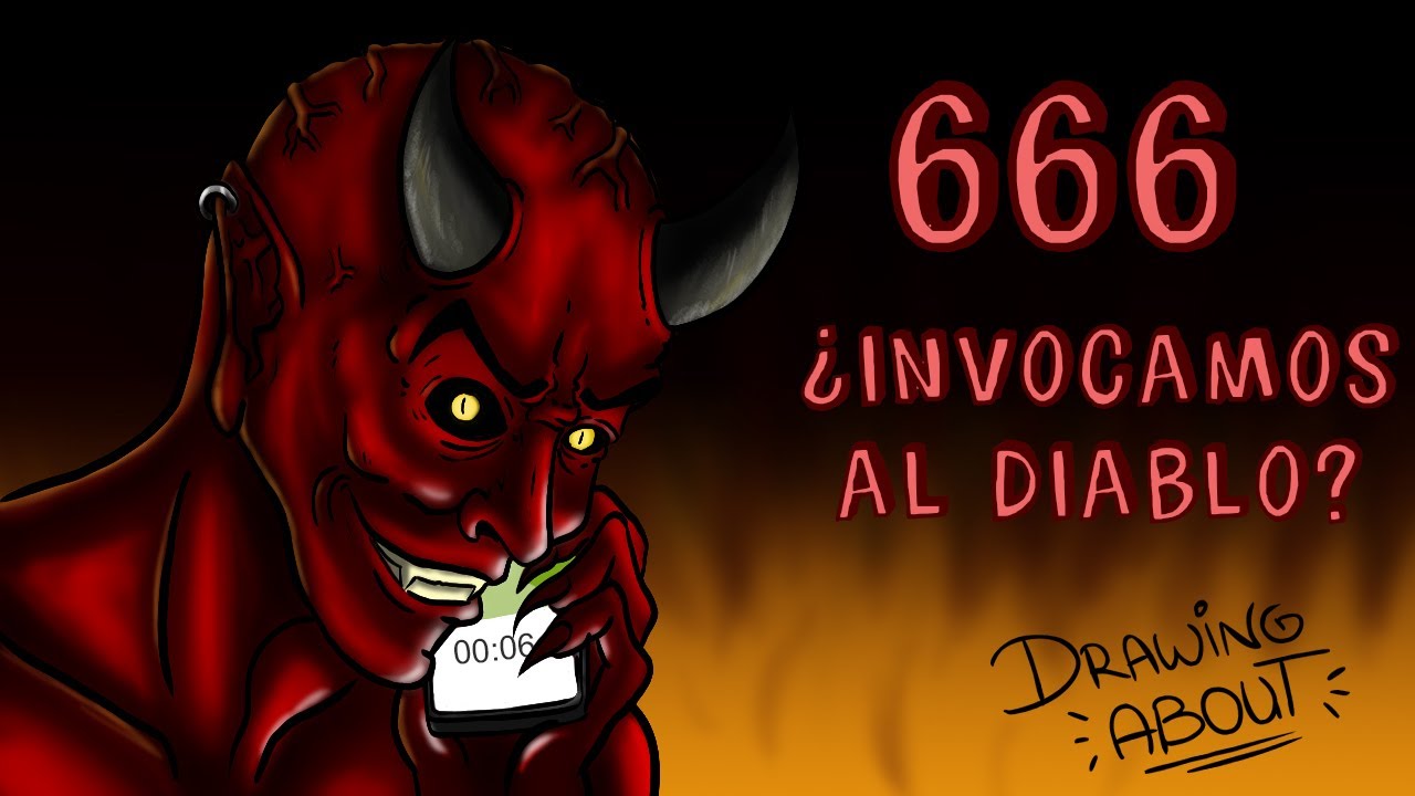 ¿INVOCAMOS AL DEMONIO SI LLAMAMOS AL 666? | Draw My Life