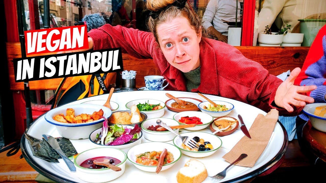 Istanbul Food Tour | Traditional \u0026 Street Food (all vegan)