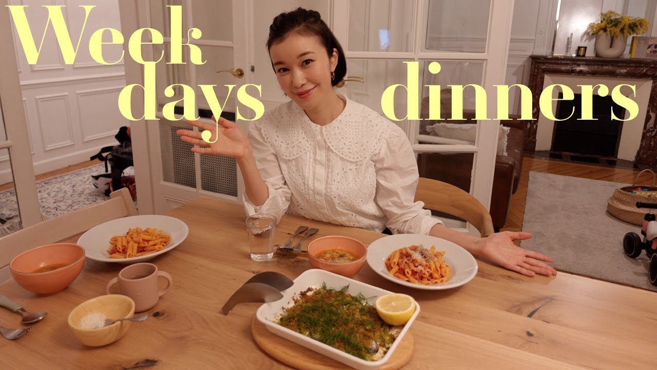 [Japanese Mom in Paris] Easy \u0026 Nutritious recipes for a hard week | Best vegetable soup, Korean etc.