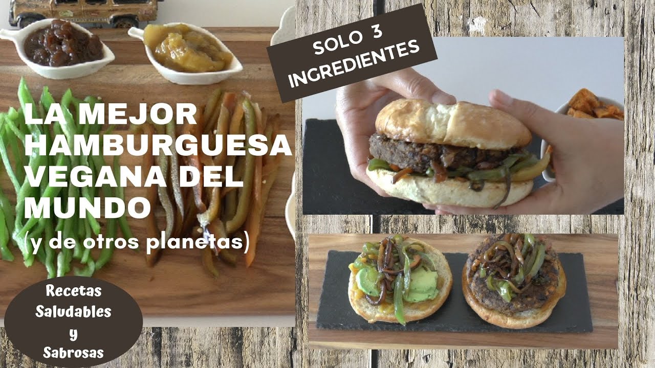 LA MEJOR HAMBURGUESA VEGANA DEL MUNDO