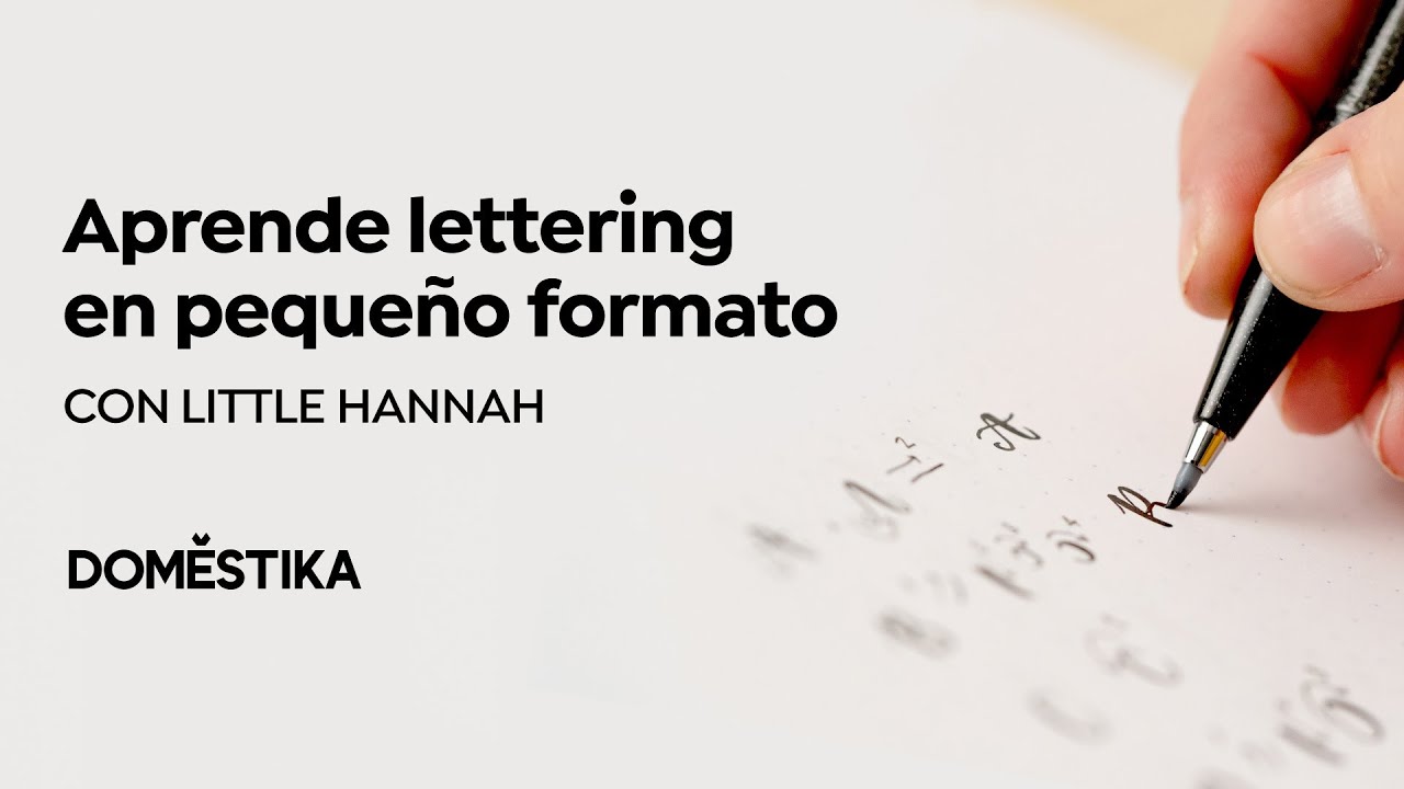 LETTERING en Pequeño Formato - Curso Online de Little Hannah | Domestika