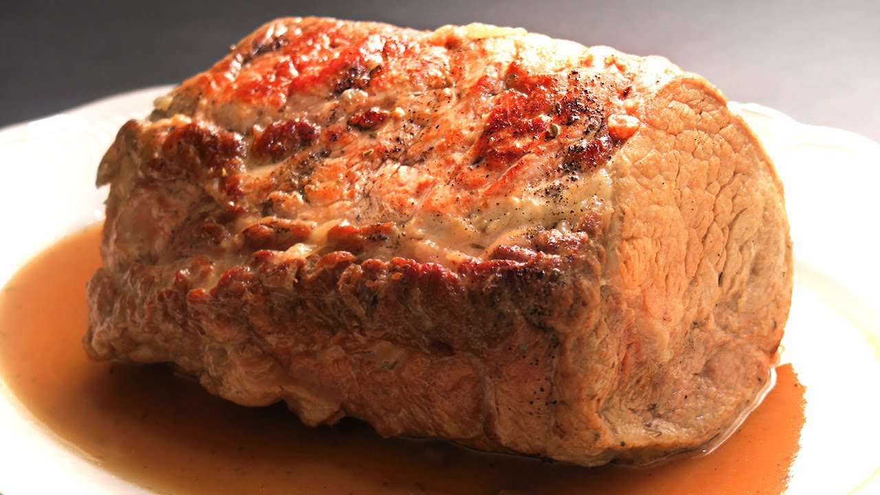 Lomo de cerdo en Salsa sin Horno | Receta muy Fácil y Deliciosa