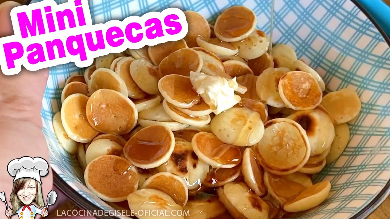 Mini Panquecas 🥞 cocina para niños 👉 pancakes faciles y rapidos