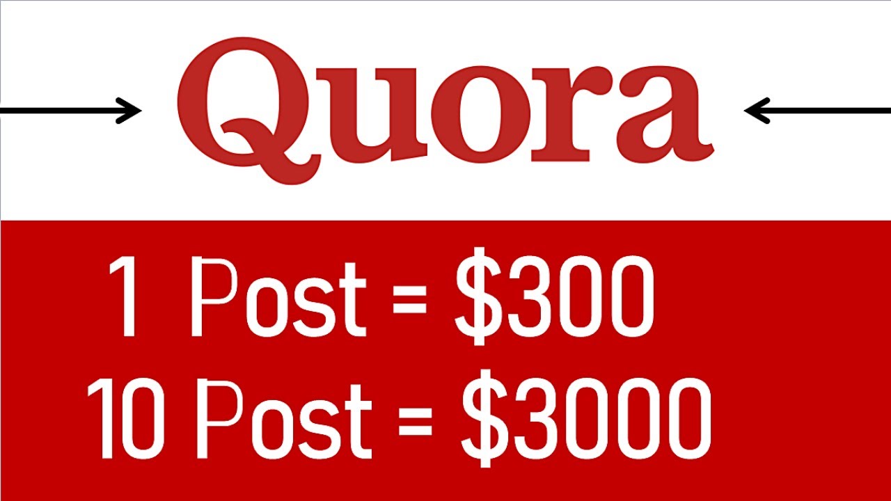 * NUEVO * Gane $ 3000 + de Quora ($ 300 / hora) GRATIS Gane dinero en línea | Branson Tay