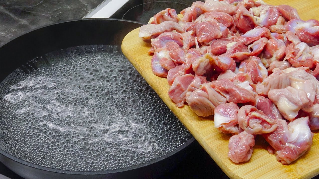 ¡Nunca volverás a comprar mollejas de pollo en un restaurante! Receta sencilla y deliciosa #152