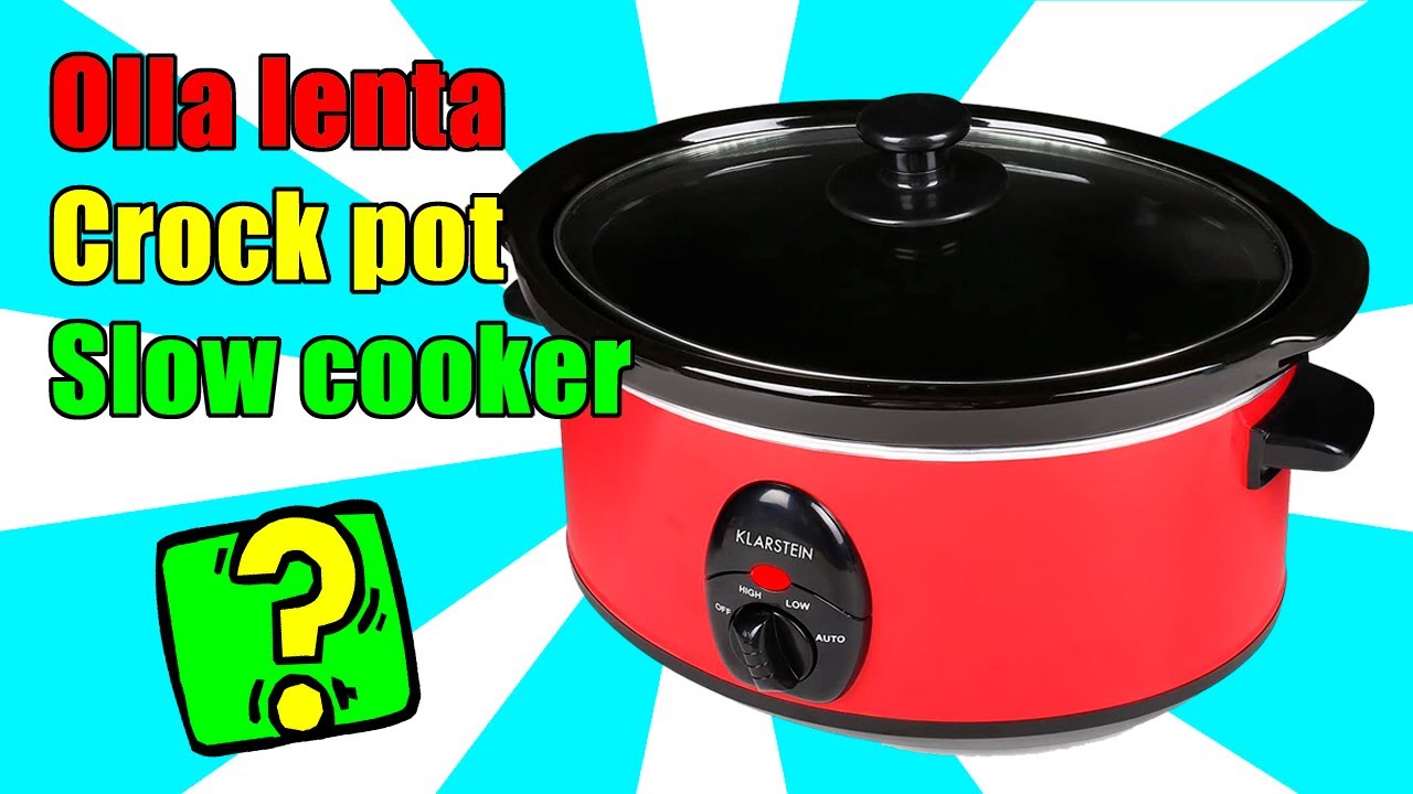OLLA COCCION LENTA ¿Para qué sirve? ¿Cómo funciona? ► Crock pot - Slow cooker ► TUTORIAL COMPLETO