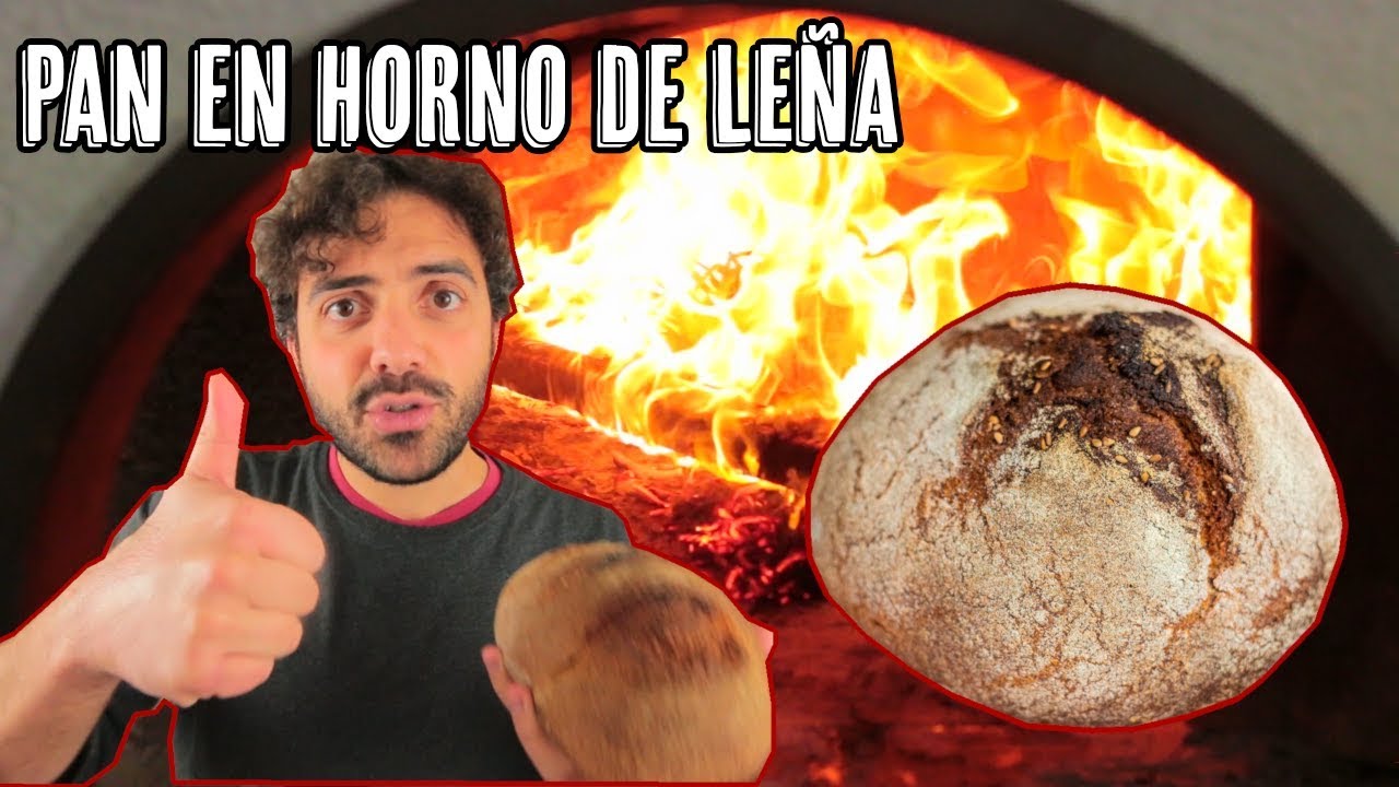 Pan en Horno de Leña - Receta pan casero con Masa Madre y tutorial como cocinar en Horno de Barro