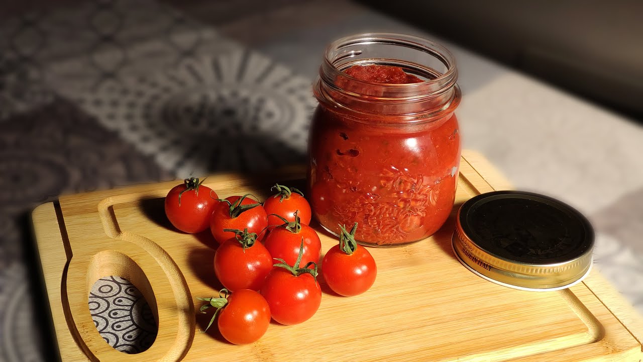 Passata de tomate en Thermomix | Salsa concentrada de tomate para pizzas y pasta