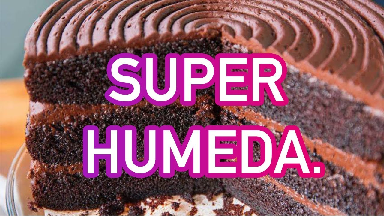 Pastel SUPER HUMEDO DE CHOCOLATE - Claudio Us