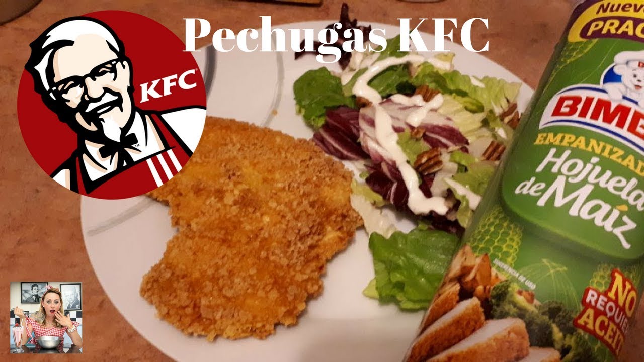 PECHUGAS KFC 🍗/ Receta Secreta con Hojuelas de Maiz / Rápida!/PRITTYPAT