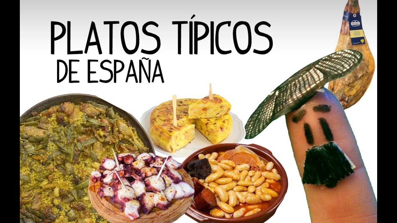 Platos típicos de España, gastronomia española - Aprender español