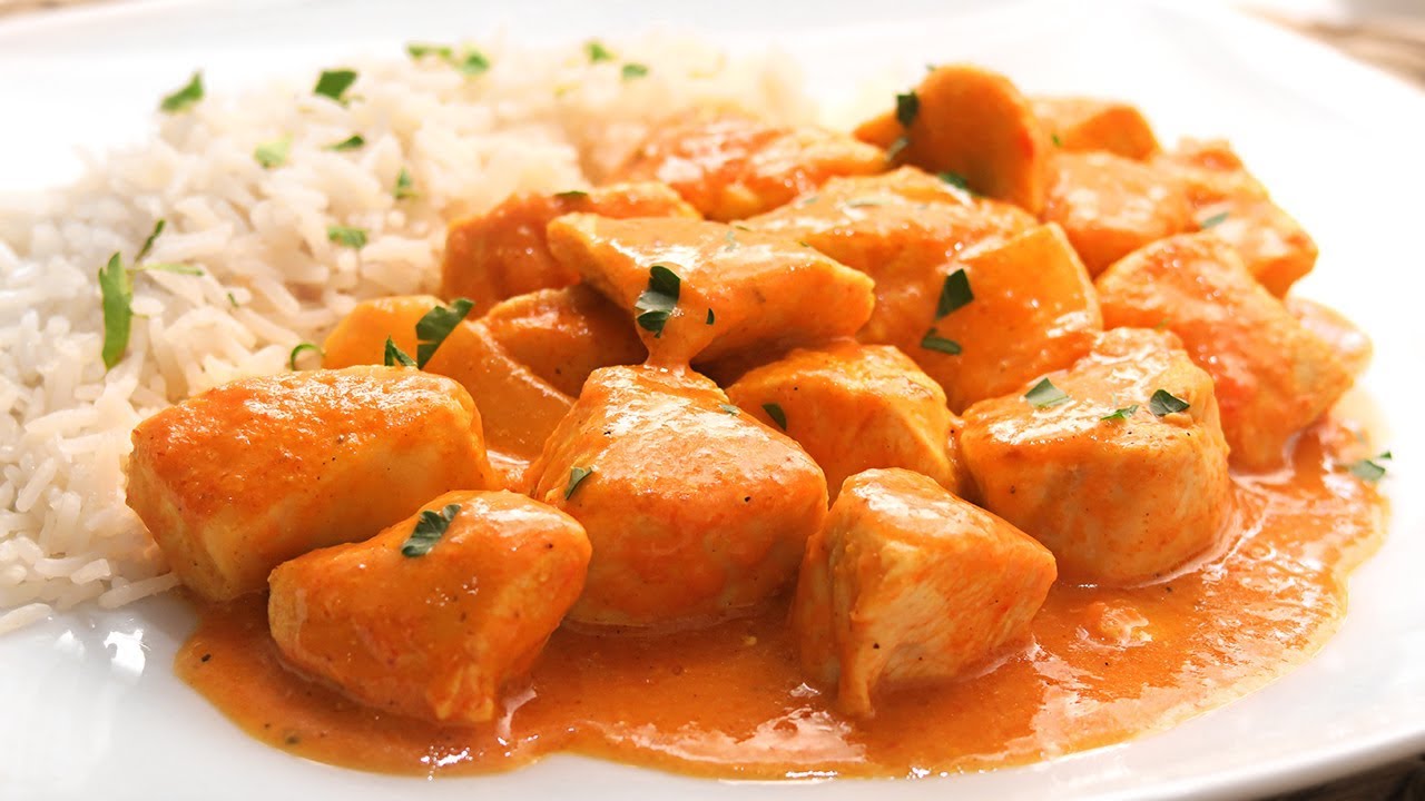 Pollo al Curry riquísimo | Receta muy Fácil y Rápida!