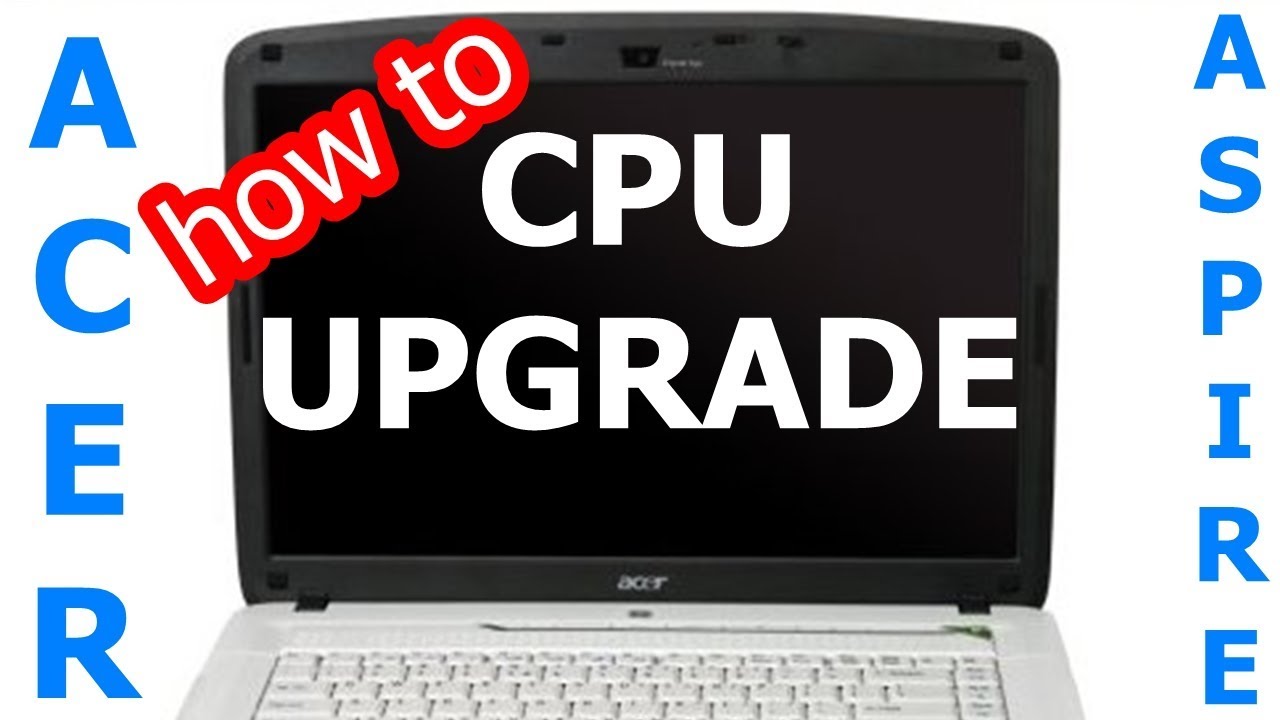 rd # 227 Cómo actualizar la CPU de la computadora portátil Acer Aspire 5315