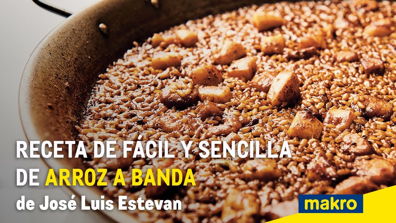 Receta de fácil y sencilla de arroz a banda de José Luis Esteban