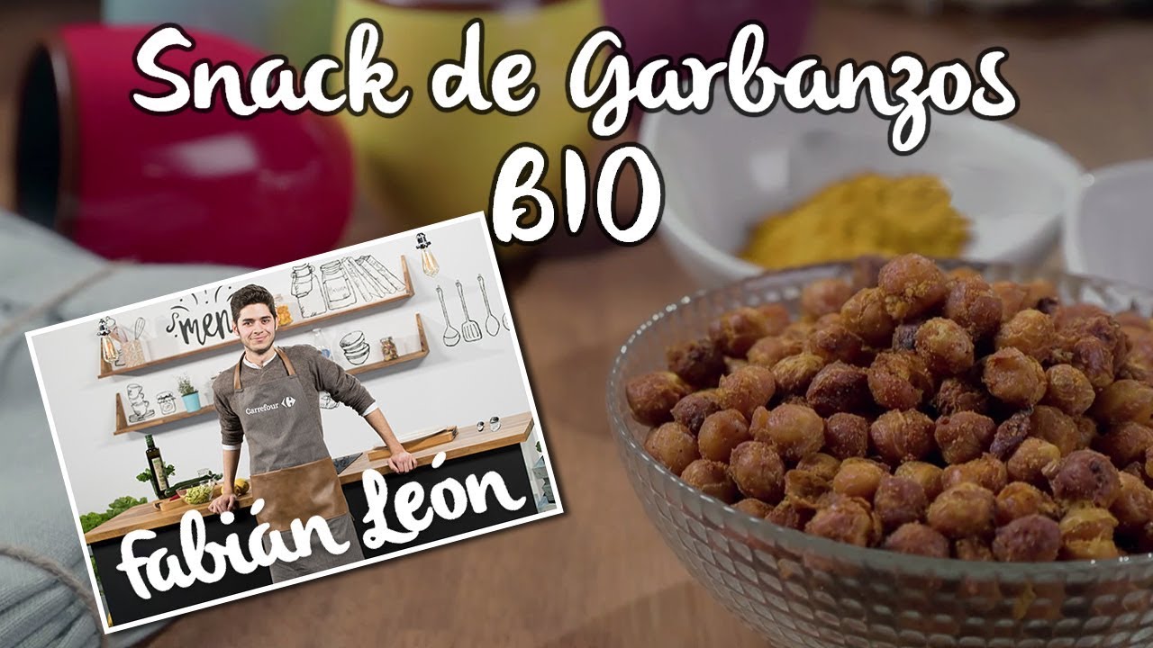 Recetas de Fabían León: Snack de Garbanzos