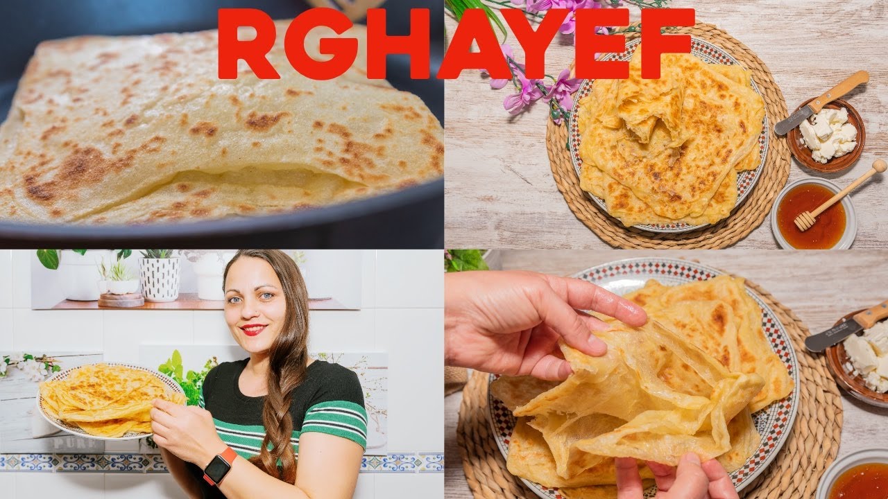 Rghayef o Msemen receta fácil. ❤️ Crepes Marroquí ✅