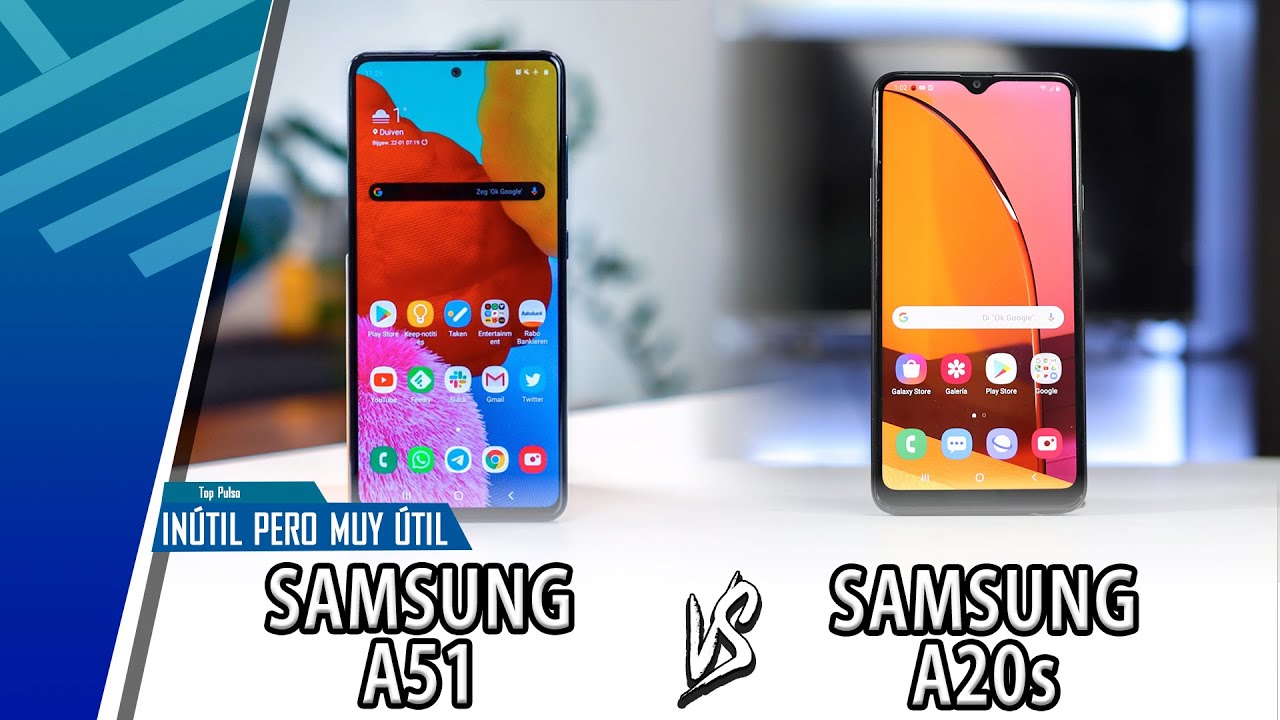 Samsung A51 VS Samsung A20s | Comparativa Inútil | Top Pulso