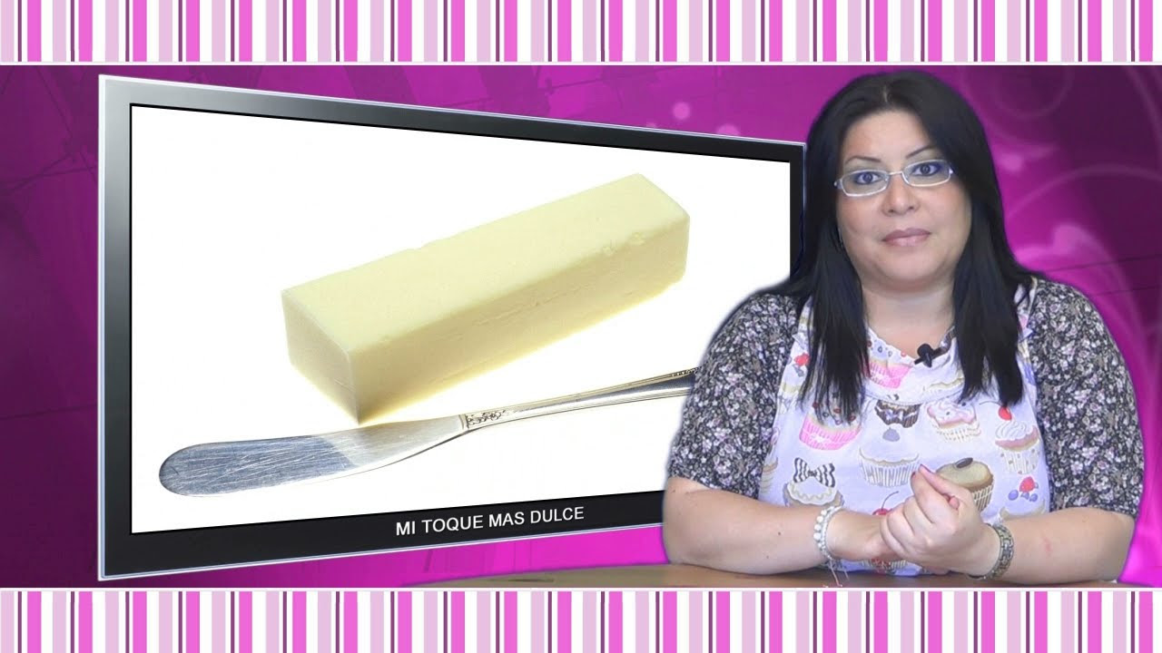 ¿Se puede cambiar la mantequilla por margarina para hacer un buttercream?