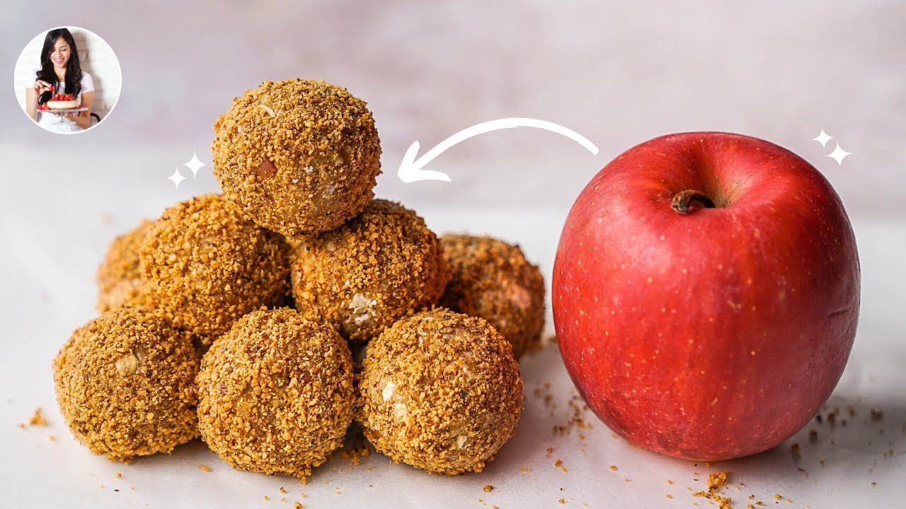 Si tienes 1 Manzana prepara este Snack Saludable en 5 minutos! | Auxy